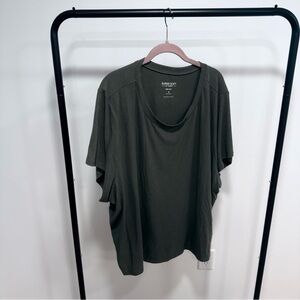 Torrid SUPER SOFT Olive Green Ribbed Tee